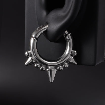 Black Spiked Ear Weights