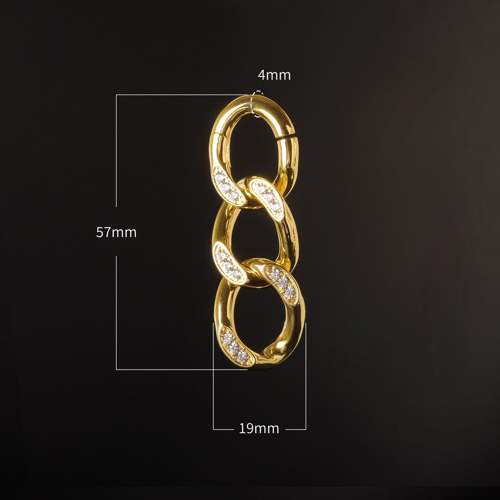 Cuban Chain Ear Weights Hanger