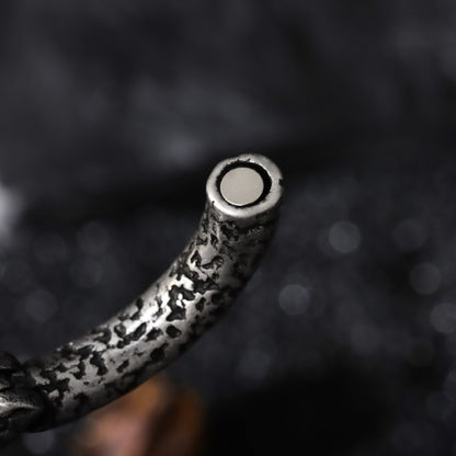 316L Nail Ear Weights / High Quality Steel Ear Hanger/ 6 Gauge Ear Weight Silvery/ Ear Stretched Jewelry/ Weighted Hoops Silvery 4mm