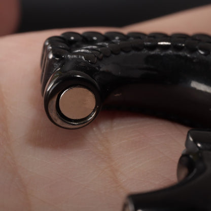 Ear Weights V-shape Hanger with Easy Clasp/ 6mm Ear Weights/ Gauges Earrings/ Hanger Weights/ Ear Weights Hoop/ 2 Gauges Ear Stretchers