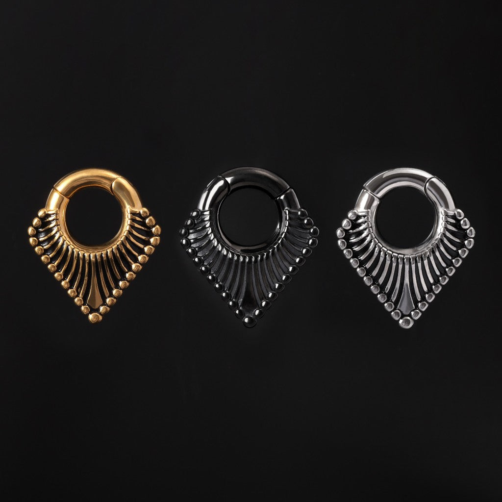 Ear Weights V-shaped Hanger with Easy Clasp/ Silvery Ear Hnagers/ Stretcher Earrings/ 2 Gauges Earring/ Earlobe Stretching/Circle Weights